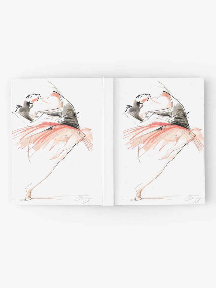 Alternate view of Expressive Dance Drawing Hardcover Journal