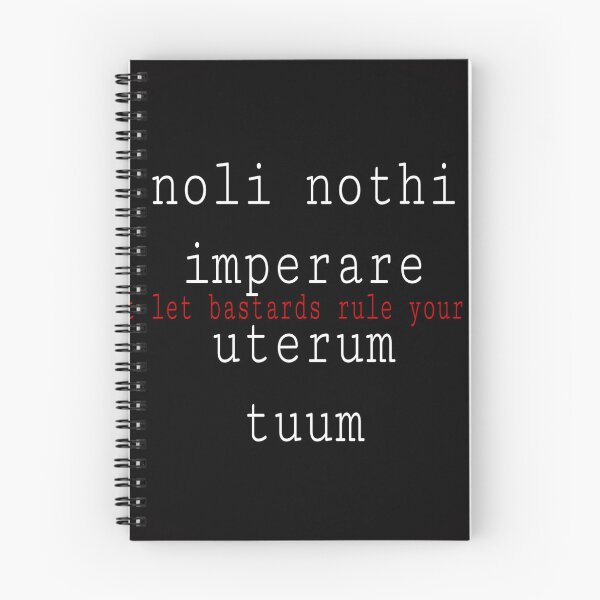Item preview, Don't Let the Bastards Rule Your Womb in Latin designed and sold by bipolarvirgoart.