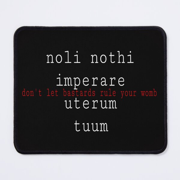 Item preview, Don't Let the Bastards Rule Your Womb in Latin designed and sold by bipolarvirgoart.