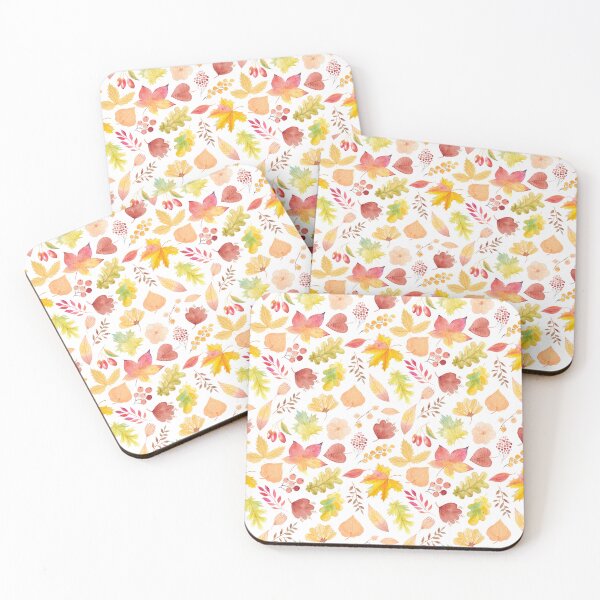 Item preview, Autumn leaves Pattern, Fall Multicolor designed and sold by Sasidenidesign.