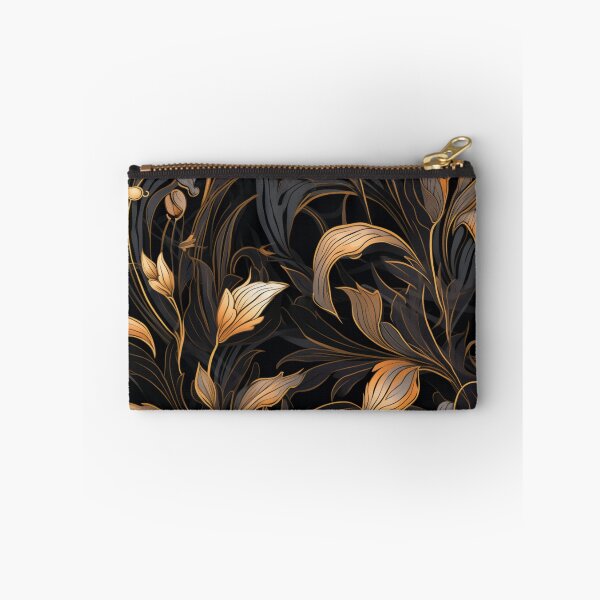 Artikelvorschau, Buntes Fantasiemuster orange schwarz kupfer Ornamente entworfen und verkauft von G-M-Designs.