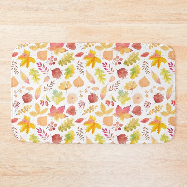Item preview, Autumn leaves Pattern, Fall Multicolor designed and sold by Sasidenidesign.