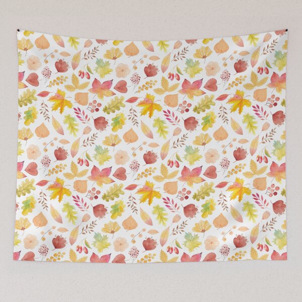 Item preview, Autumn leaves Pattern, Fall Multicolor designed and sold by Sasidenidesign.