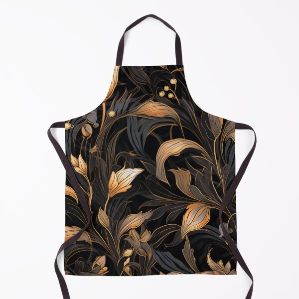 Artikelvorschau, Buntes Fantasiemuster orange schwarz kupfer Ornamente entworfen und verkauft von G-M-Designs.