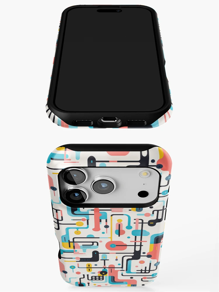 Thumbnail 3 of 4, iPhone Case, Color Code 2 designed and sold by Pedra Panda.