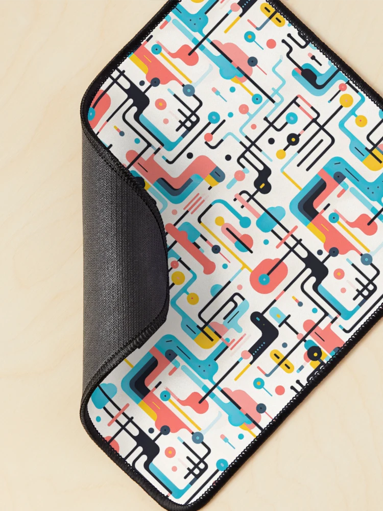 Thumbnail 2 of 5, Mouse Pad, Color Code 2 designed and sold by Pedra Panda.