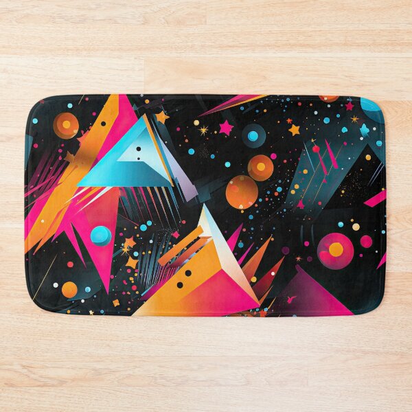 Item preview, Funky 80s and 90s Nostalgia Pop Pattern designed and sold by AeonAcademy.