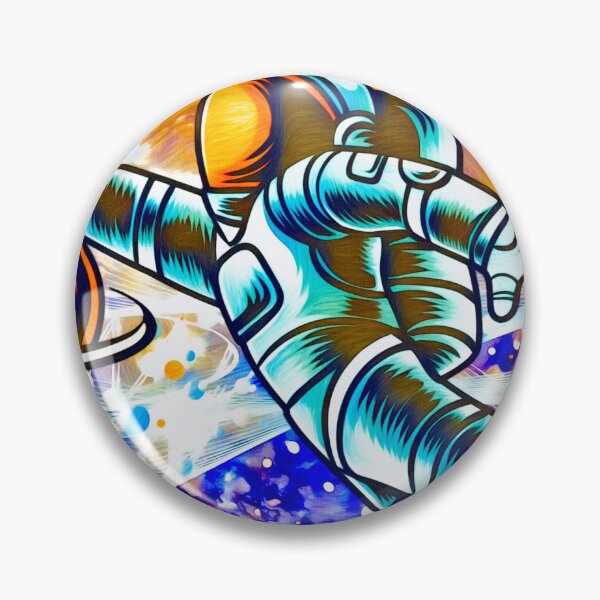 Item preview, Astronaut Basketball  designed and sold by SamOliverArt.