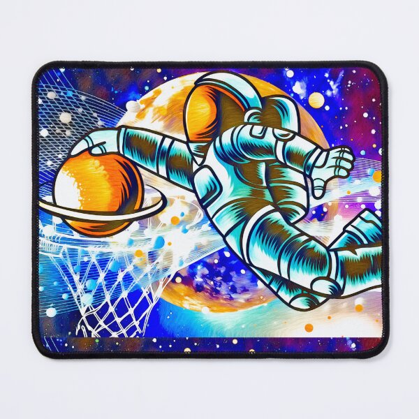 Item preview, Astronaut Basketball  designed and sold by SamOliverArt.