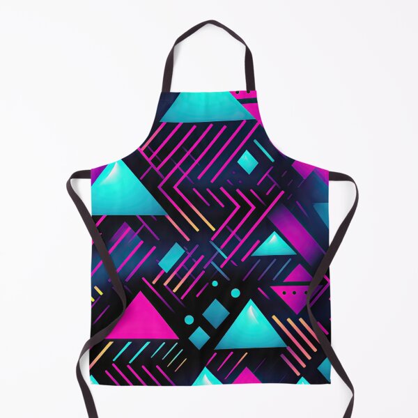 Item preview, 80s and 90s Retro Pop Synthwave Pattern designed and sold by AeonAcademy.