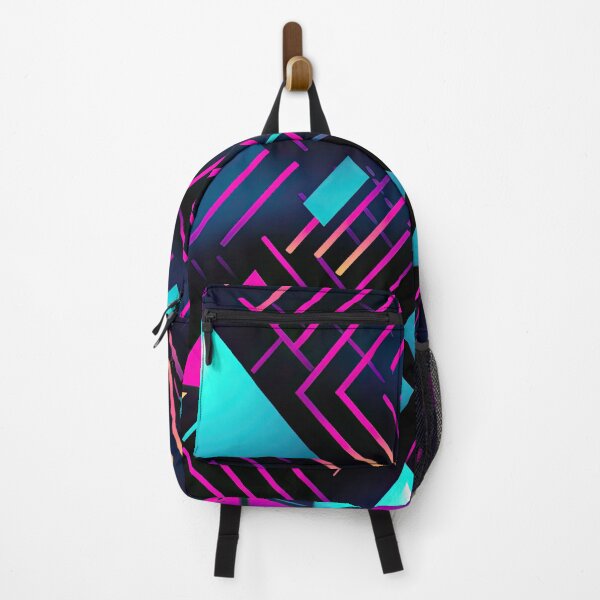 Item preview, 80s and 90s Retro Pop Synthwave Pattern designed and sold by AeonAcademy.