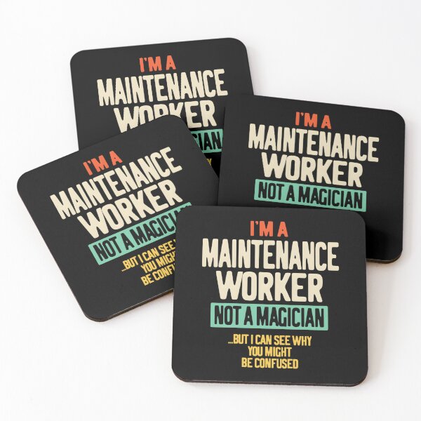 Item preview, I&x27;m a Maintenance Worker Not a Magician  	 		 designed and sold by ymasnxrydc36.