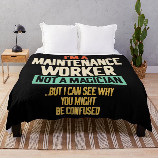 Item preview, I&x27;m a Maintenance Worker Not a Magician designed and sold by ymasnxrydc36.