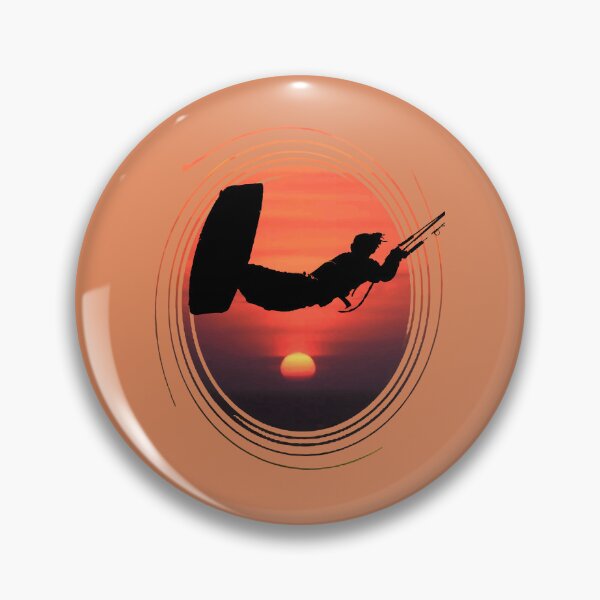 Item preview, Kiter Action Freestyle Artistic Black Vector And Sunset designed and sold by taiche.