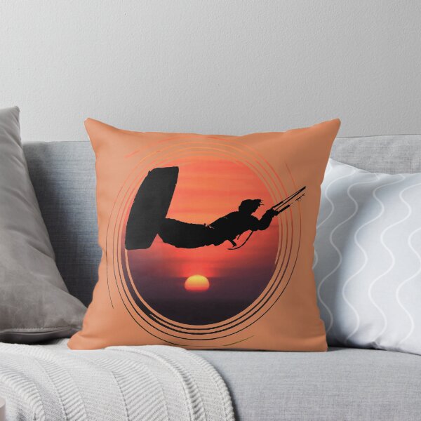 Item preview, Kiter Action Freestyle Artistic Black Vector And Sunset designed and sold by taiche.