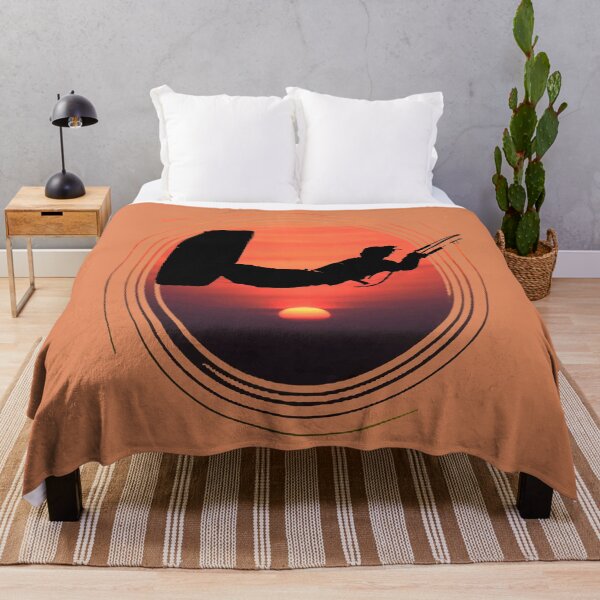 Item preview, Kiter Action Freestyle Artistic Black Vector And Sunset designed and sold by taiche.