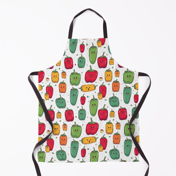 Item preview, cute bell peper seamless designed and sold by NatthyDesign.
