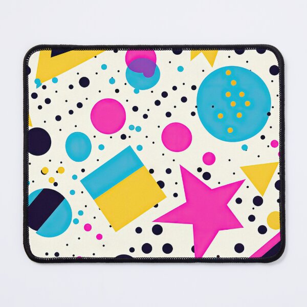 Item preview, Funky 80s and 90s Nostalgia Pop Pattern designed and sold by AeonAcademy.