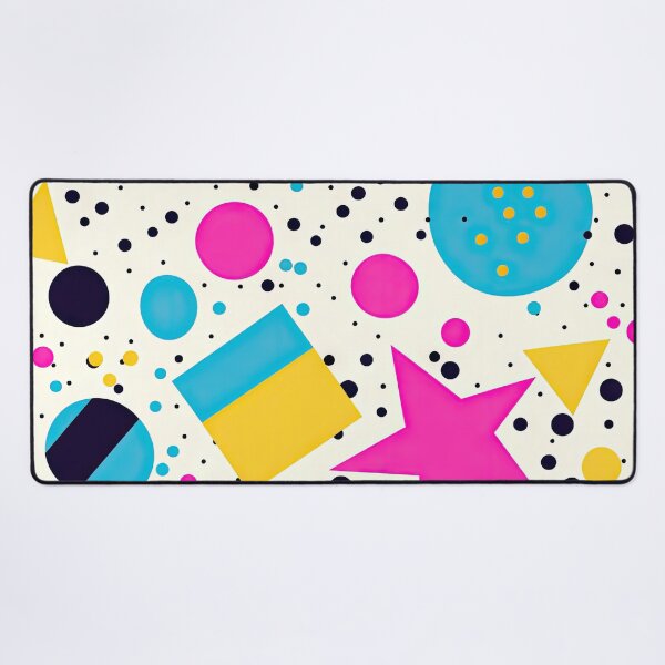 Item preview, Funky 80s and 90s Nostalgia Pop Pattern designed and sold by AeonAcademy.