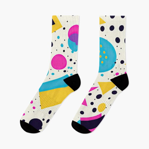 Item preview, Funky 80s and 90s Nostalgia Pop Pattern designed and sold by AeonAcademy.