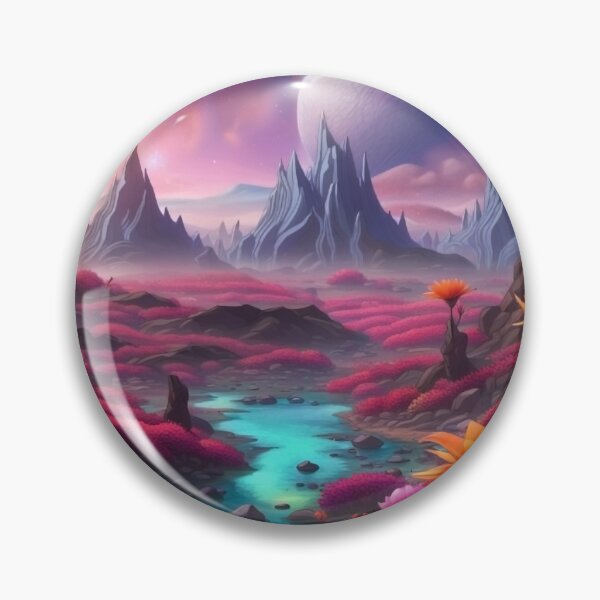 Item preview, Alien landscape designed and sold by ksdesignsart.
