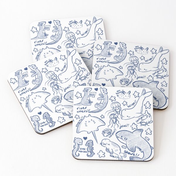 Item preview, Sea animals designed and sold by dreamsclouds.