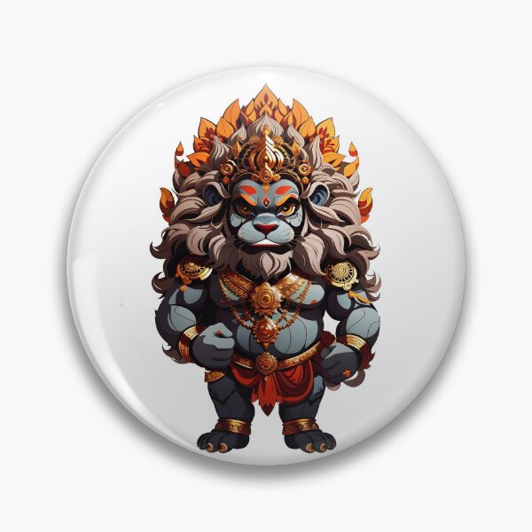 Item preview, Lord Narasimha lion god designed and sold by UltimateWorld.