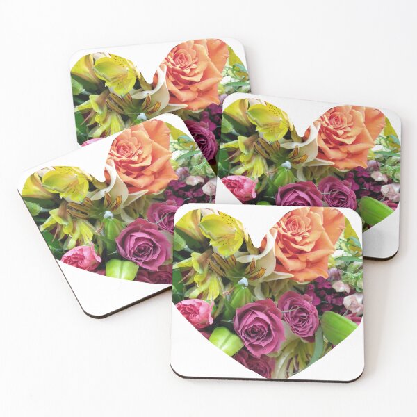 Item preview, Heart Shaped Flowers and Roses designed and sold by Victoria Rose.
