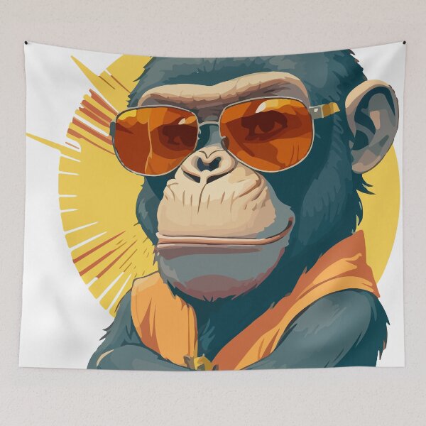 Item preview, Cool Monkey designed and sold by Asotshop.