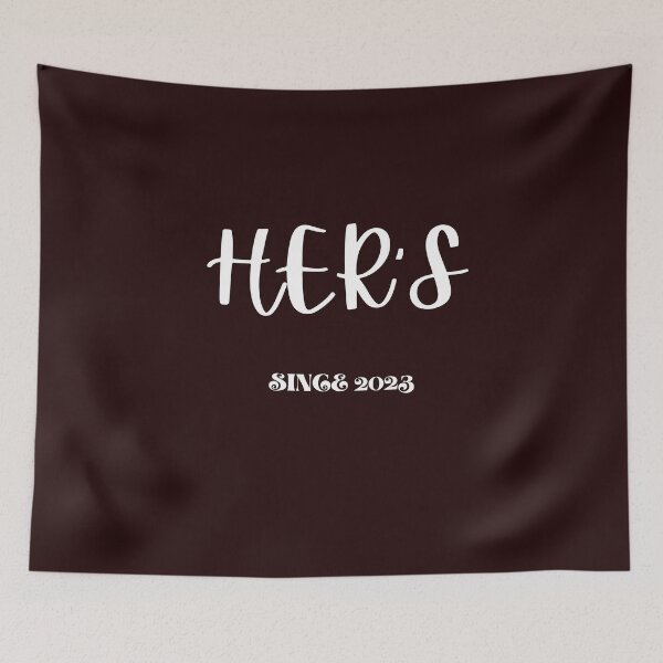 Item preview, HERS COUPLE  BLACK T SHIRT designed and sold by sangram9337.