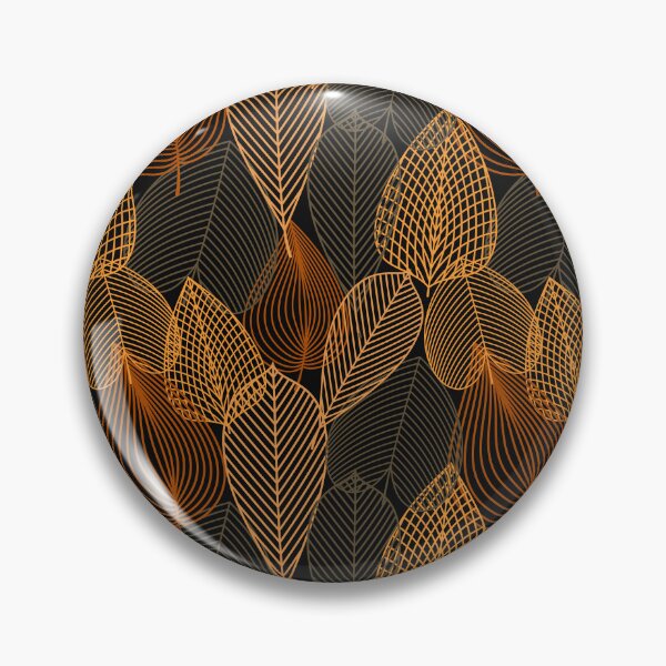 Item preview, Autumn Gold leaves Pattern designed and sold by Sasidenidesign.