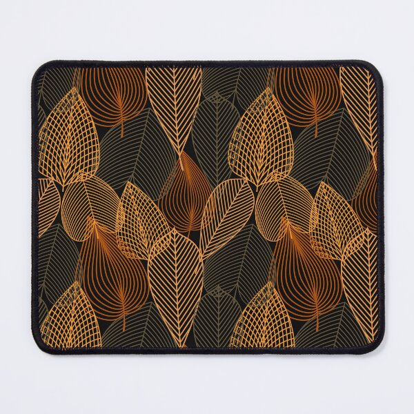 Item preview, Autumn Gold leaves Pattern designed and sold by Sasidenidesign.