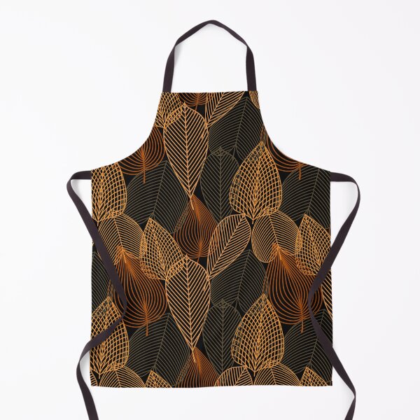 Item preview, Autumn Gold leaves Pattern designed and sold by Sasidenidesign.