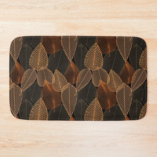 Item preview, Autumn Gold leaves Pattern designed and sold by Sasidenidesign.