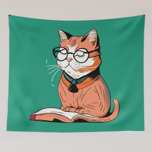 Artikelvorschau, Philosophy Cat - Socratic Whiskers entworfen und verkauft von ArchieDid.