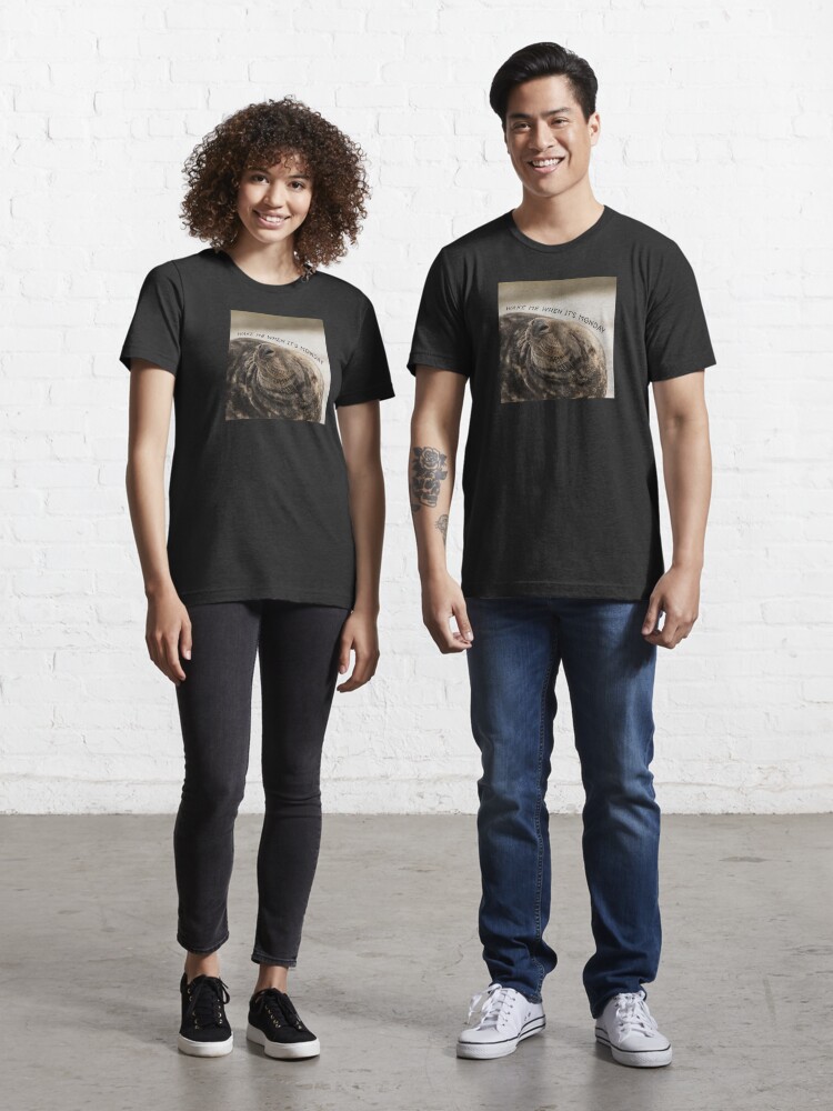 Thumbnail 1 of 7, Essential T-Shirt, Wake me when it's Monday! designed and sold by AYatesPhoto.