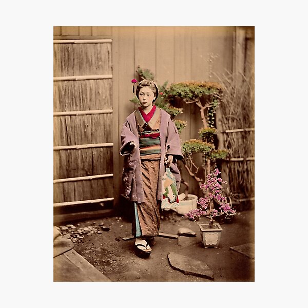 Japanese child Photographic Print