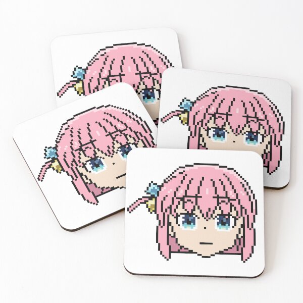 Item preview, Pixel Art Bocchi designed and sold by Martin's Pixel-Art Corner Store.