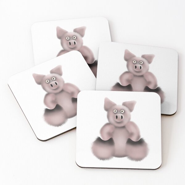 Item preview, Fluffy piggy designed and sold by Kesshin.
