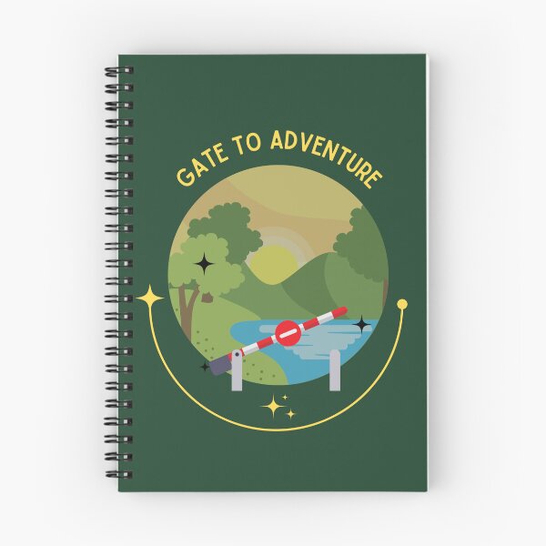 Item preview, "Gate to Adventure" - Quaint Roadway Gate Unveiling Endless Possibilities designed and sold by zax454.