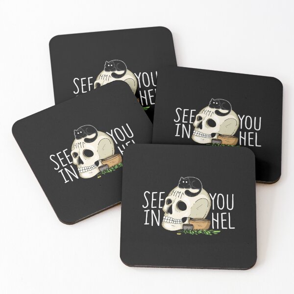 Item preview, See You In Hel (Aware Kitty) 	 	 designed and sold by wzztrjwr8.