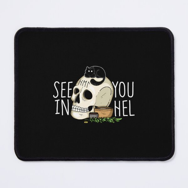 Item preview, See You In Hel (Aware Kitty) 	 	 designed and sold by wzztrjwr8.