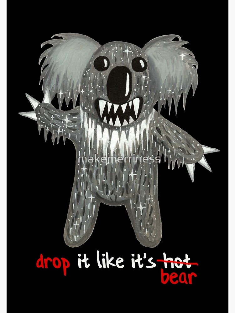 Drop Bear - Drop It Like It's Bear | Postcard