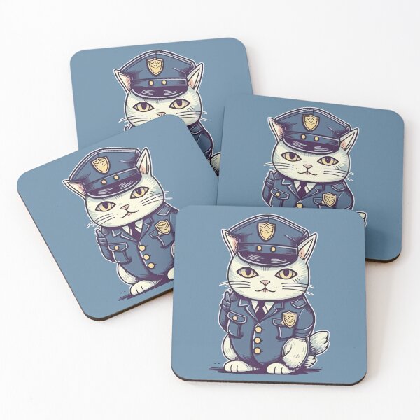 Item preview, Police Cat designed and sold by Amir Faysal.