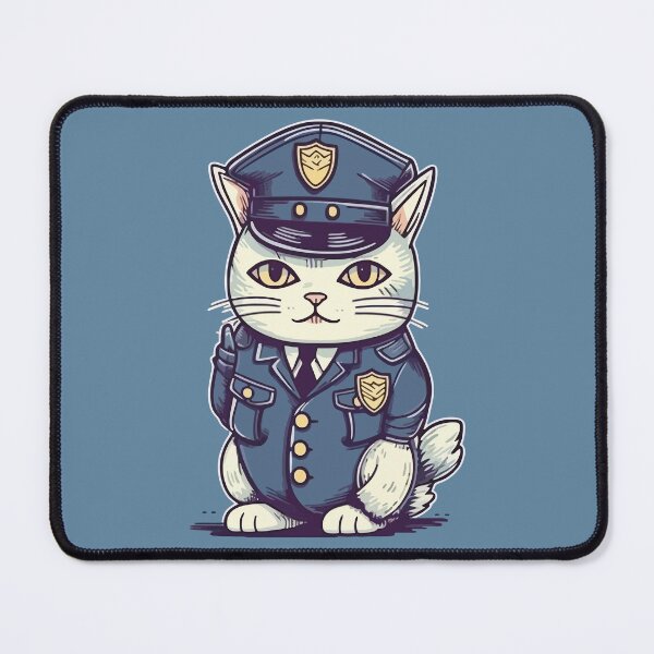 Item preview, Police Cat designed and sold by Amir Faysal.