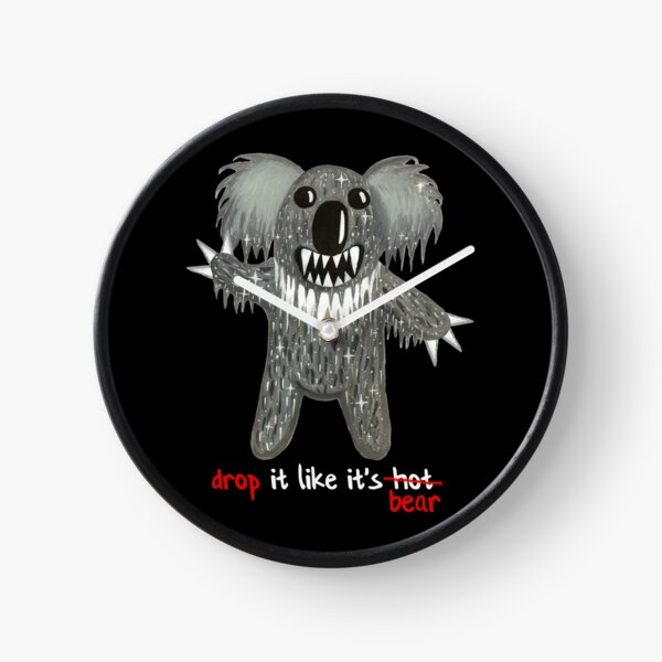 Drop Bear - Drop It Like It's Bear Clock