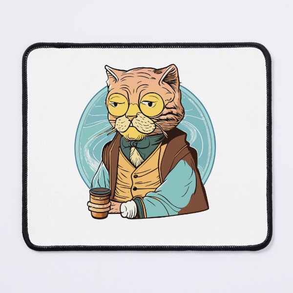 Item preview, Philosophy Cat - Inquisitive Meow designed and sold by ArchieDid.
