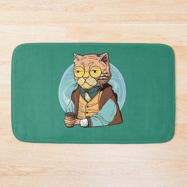 Artikelvorschau, Philosophy Cat - Inquisitive Meow entworfen und verkauft von ArchieDid.