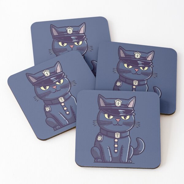 Item preview, Police Cat designed and sold by Amir Faysal.