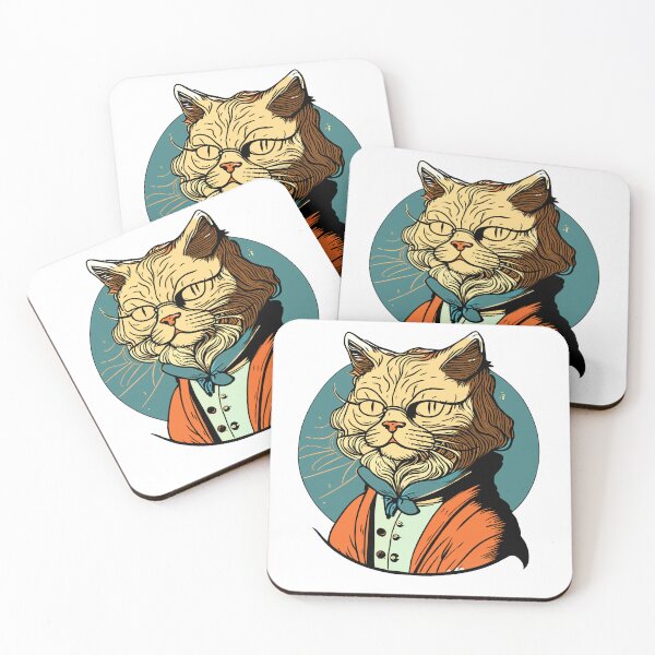 Item preview, Philosophy Cat - Intellectual Purr-suit designed and sold by ArchieDid.